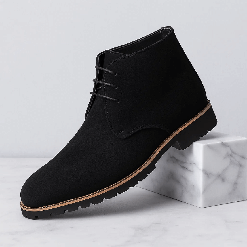 Stylish men's classic boots, versatile for everyday fashion; durable & comfortable casual or dress footwear.