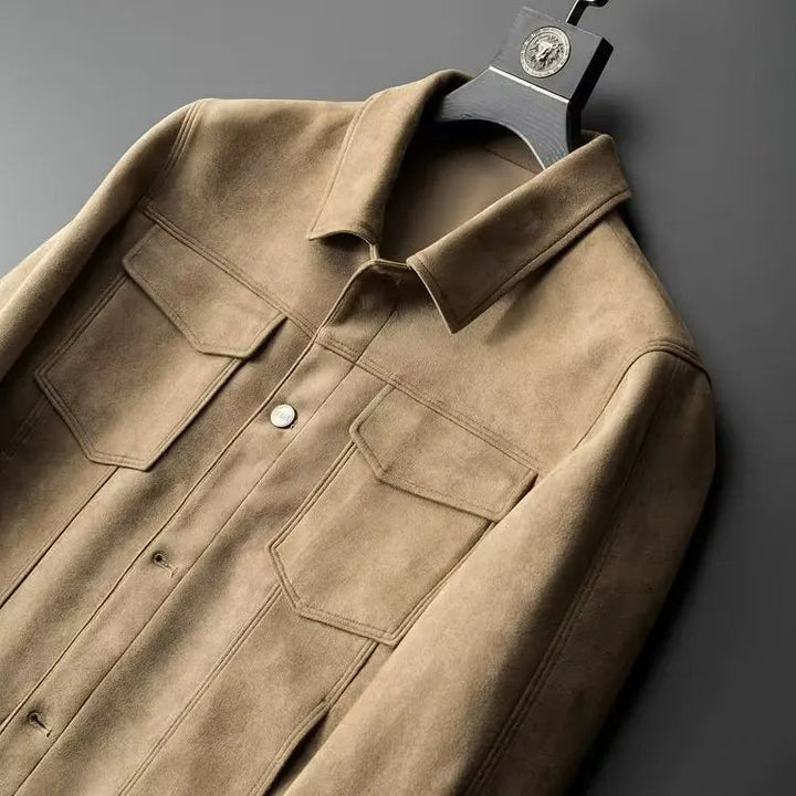 Men's classic Harrington jacket for timeless fashion. Slim fit, all-season outerwear.