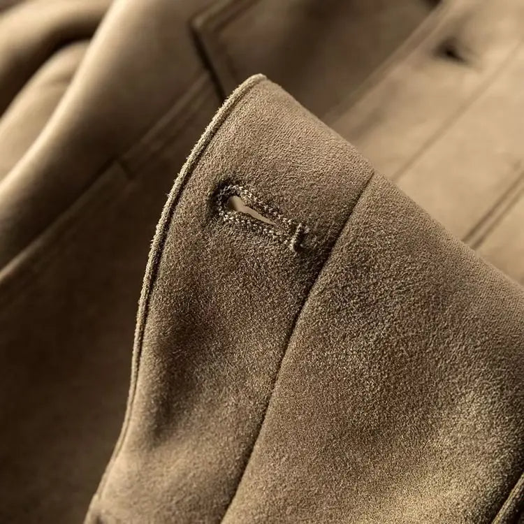 Men's slim fit Harrington jacket in classic black. Versatile all-season outerwear fashion.