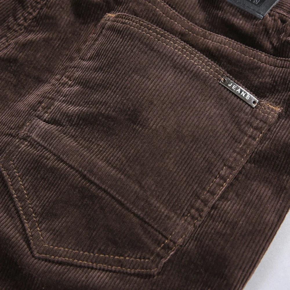 Timeless men's straight-leg jeans, built for durability and everyday casual and smart casual comfort.