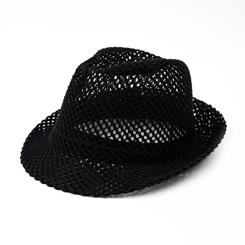 Unisex classic Panama hat, natural straw, ideal for summer sun protection & beach adventures.