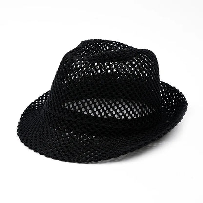 Unisex classic Panama hat, natural straw, ideal for summer sun protection & beach adventures.
