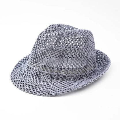 Stylish unisex Panama straw hat, classic design, offering excellent sun protection for travel.