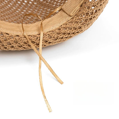 Handcrafted Panama straw hat, unisex, provides shade & sun protection for all your summer outings.