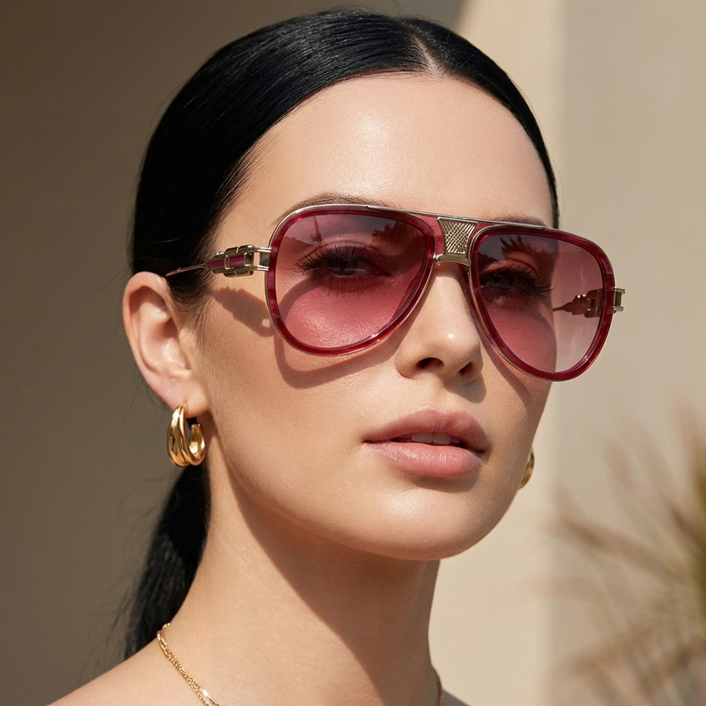 Protective aviator sunglasses, UV400 lenses, stylish eyewear for travel, sports, and general eye protection.