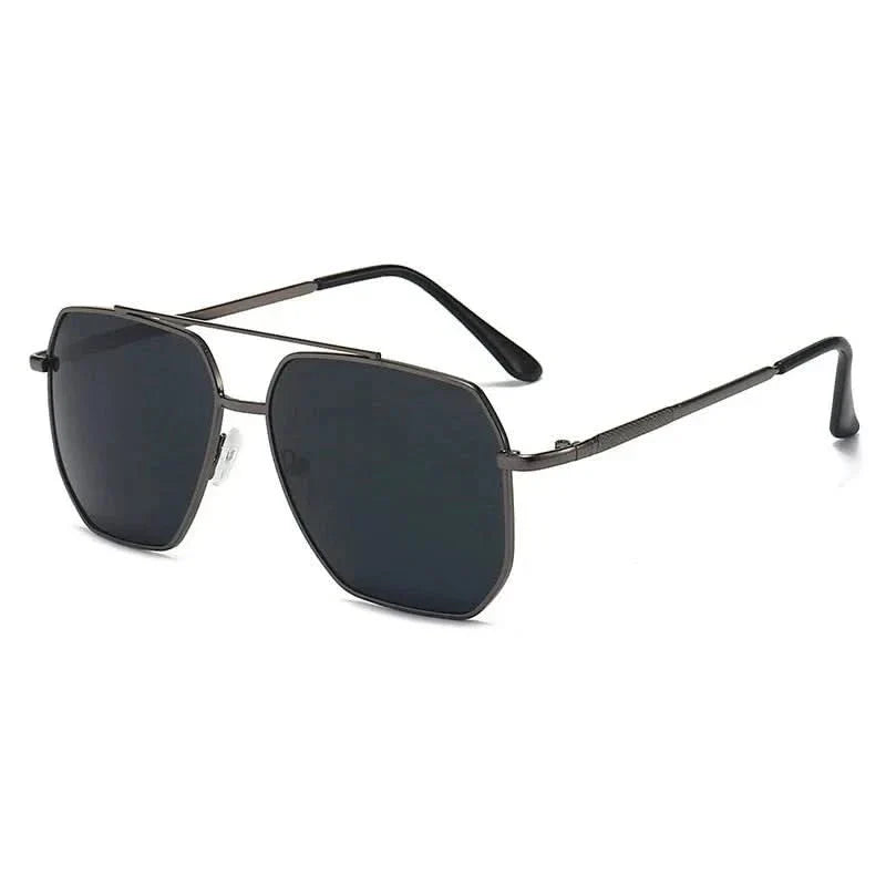 Stylish unisex classic aviator sunglasses. Essential UV protection eyewear for sunny days, combining fashion & function.