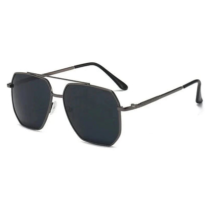 Stylish unisex classic aviator sunglasses. Essential UV protection eyewear for sunny days, combining fashion & function.