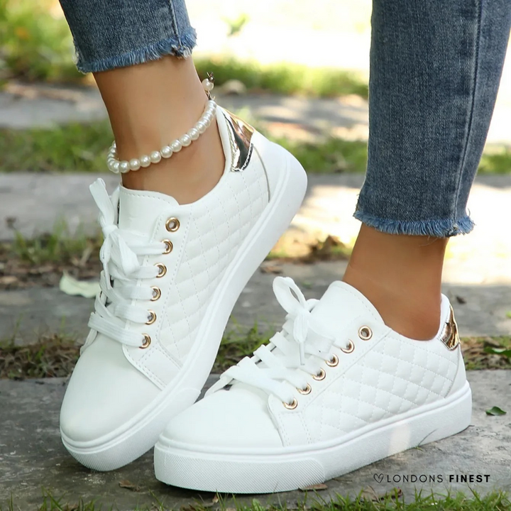 Classic women's orthopedic comfort shoes with arch support, memory foam, and breathable design for everyday walking.