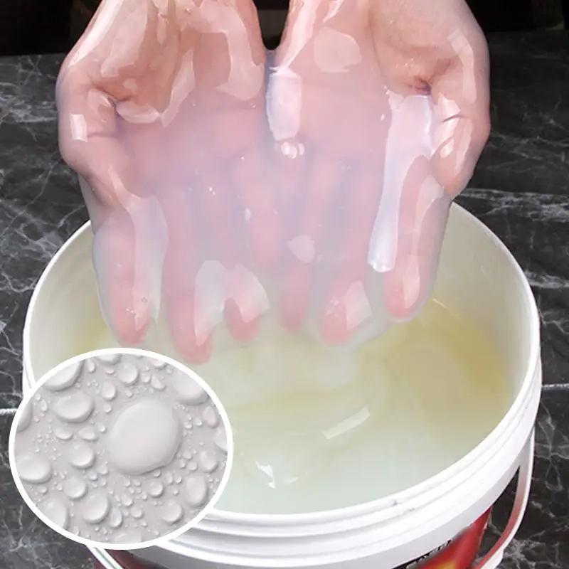 Clear waterproof adhesive, 10.6 oz, for leak proofing walls & floors. Ideal for home repair & moisture barrier.