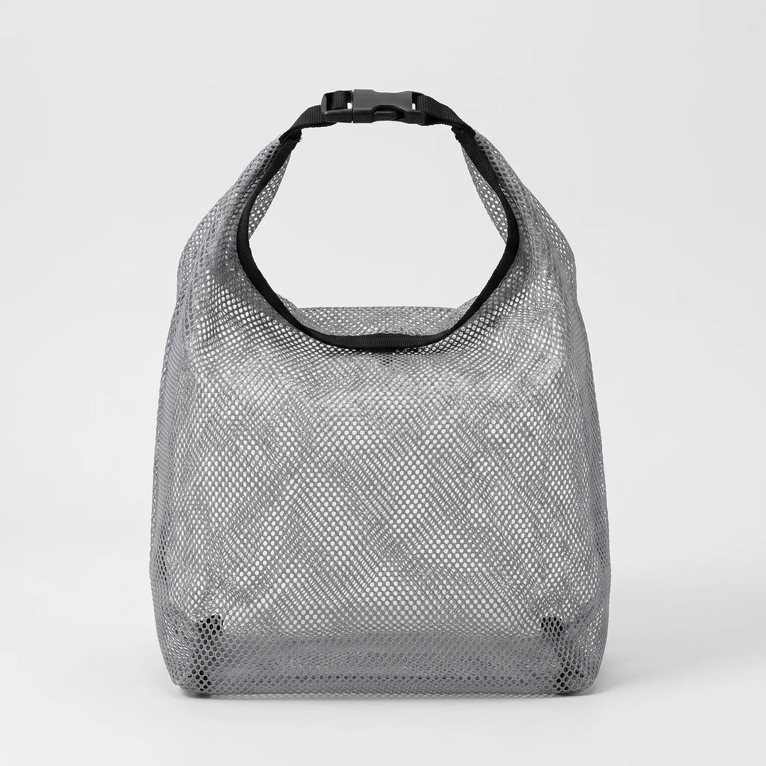 Durable clear waterproof toiletry bag for hygienic storage of travel essentials.