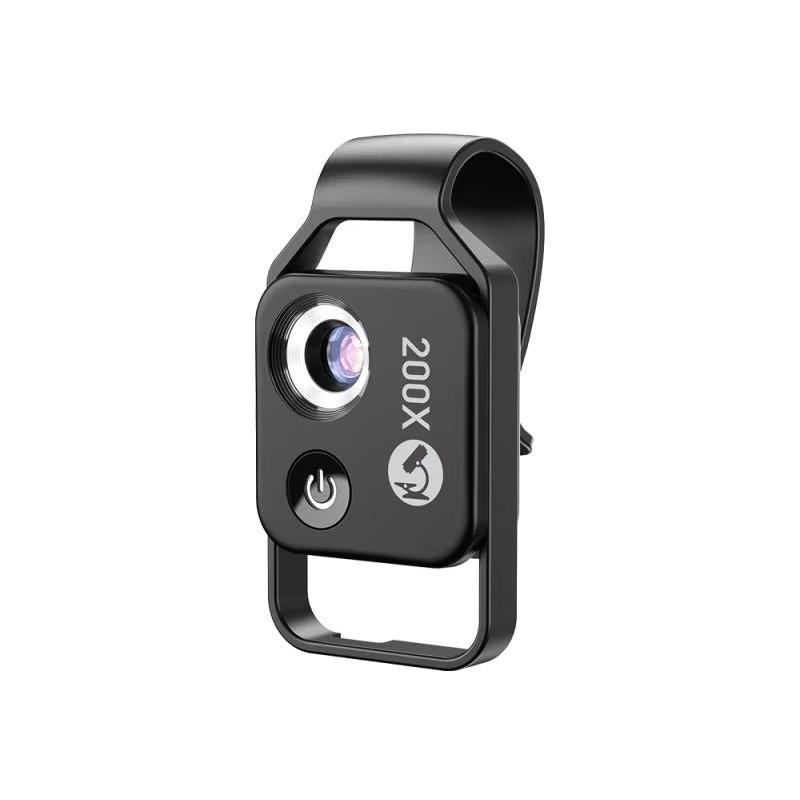 Innovate with this 200X smartphone microscope lens, a portable tech gadget for exploration & learning.