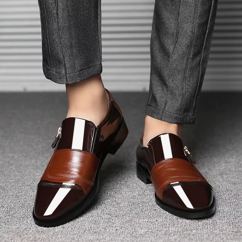 Elegant men's slip-on loafers, featuring a sleek design and comfortable fit.