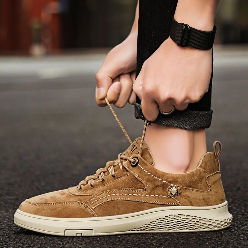 Men's comfortable retro 1987 casual shoes, ideal for daily walking and styling.