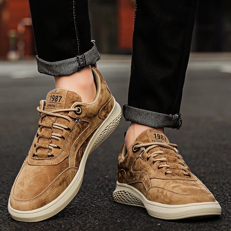 Classic 1987 men's casual sneakers, comfortable and stylish for daily wear & walking.