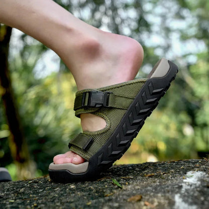 Durable TerraGlide men's comfort sandals, essential summer footwear for active lifestyles.