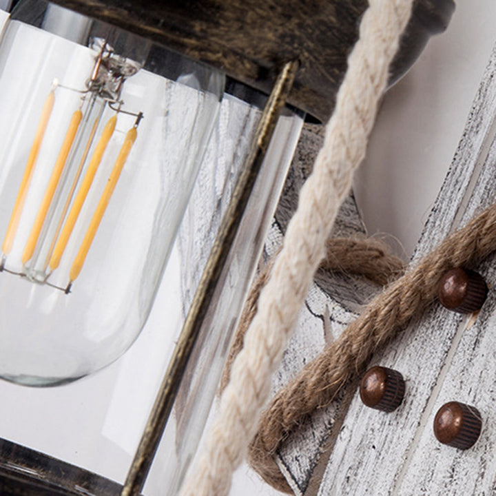Stylish anchor sconce light. Enhances any room with coastal decor, creating a serene maritime ambiance.