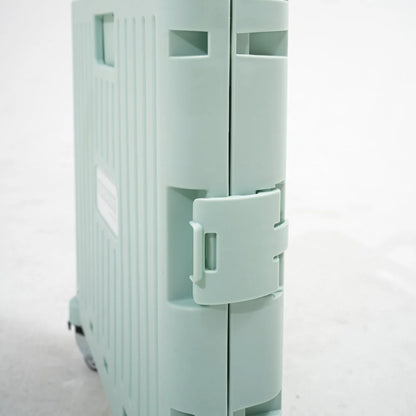 Folding utility cart with heavy-duty stair wheels, designed for demanding transport needs