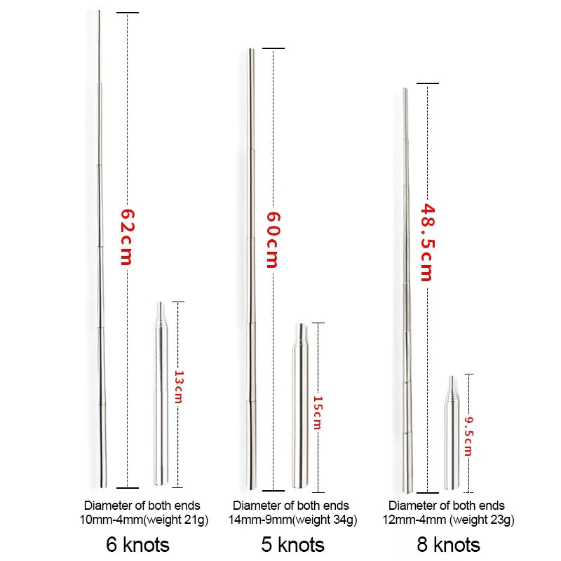 Collapsible stainless steel fire blowpipe, ideal BBQ accessory and survival tool for camping.