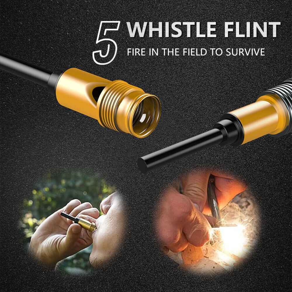 Lightweight yet strong tactical trekking pole, essential for hiking & outdoor survival