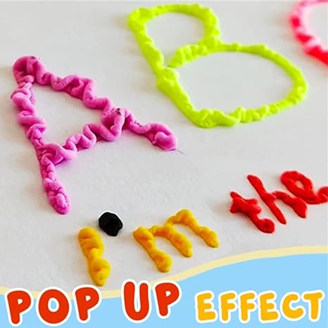 Unleash creativity with 3D Puffy Art Pens. Draw & paint raised, textured designs for unique dimensional art projects.
