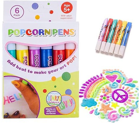 Innovative 3D Puffy Art Pens for unique dimensional drawing, craft supplies, and creative raised artwork.