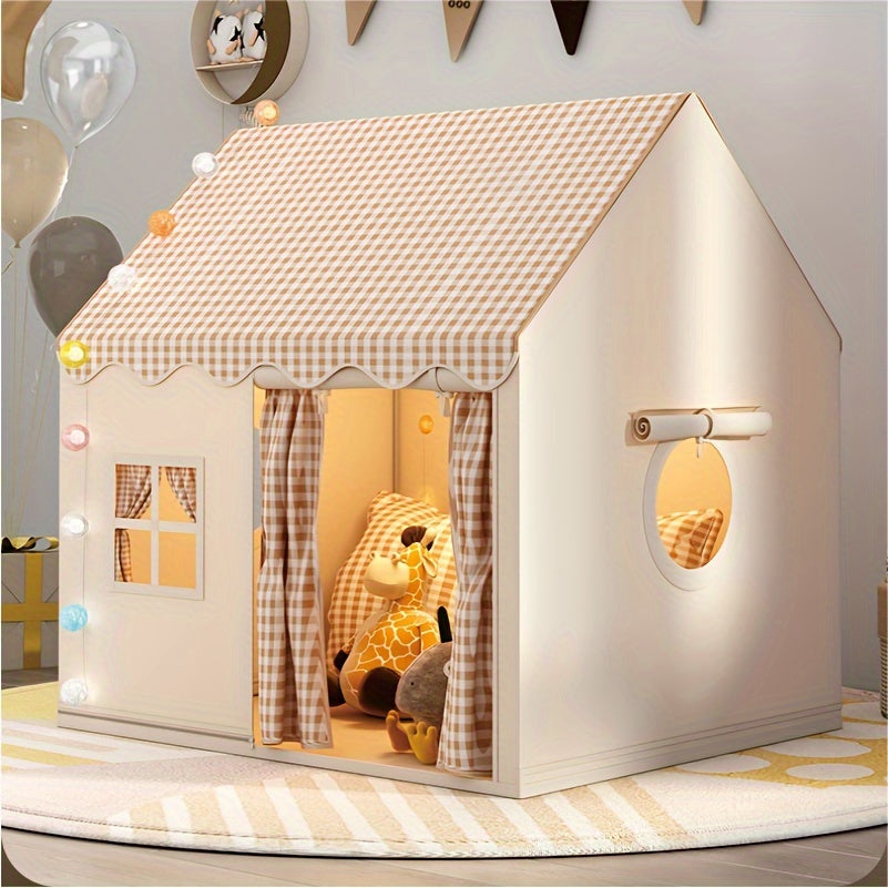 Colorful kids' indoor & outdoor play tent house. Children's playhouse for imaginative fun & portable toddler toy.