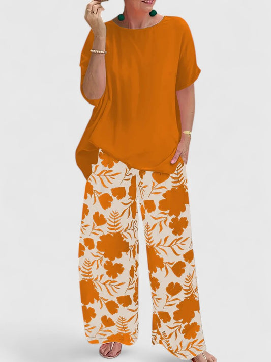 Comfortable women's lounge pants in a relaxed fit, perfect for everyday casual wear & versatile style.