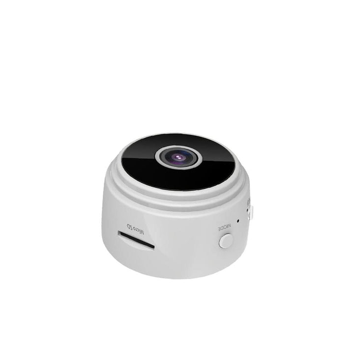 High-definition 1080P wireless compact security camera, night vision & app control for any space.