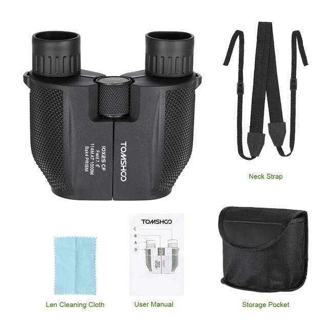 Outdoor adventure binoculars, 10x magnification for clear, distant views