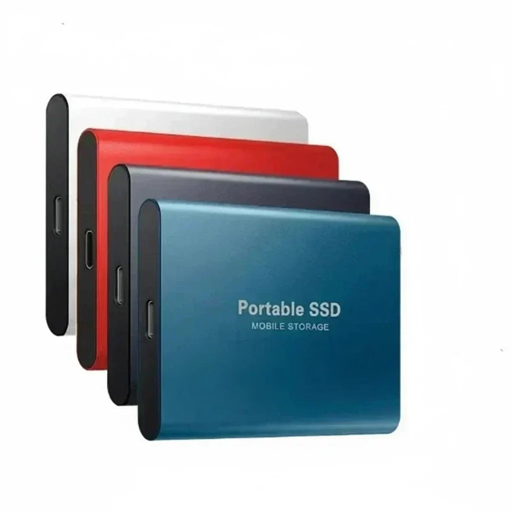 Universal 128GB external SSD. Ultra-fast portable storage & compact USB drive for efficient data transfer.