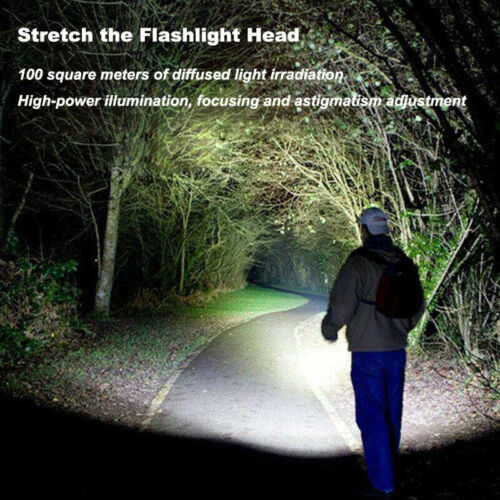 Mini tactical flashlight, 900 lumens, USB rechargeable for everyday carry