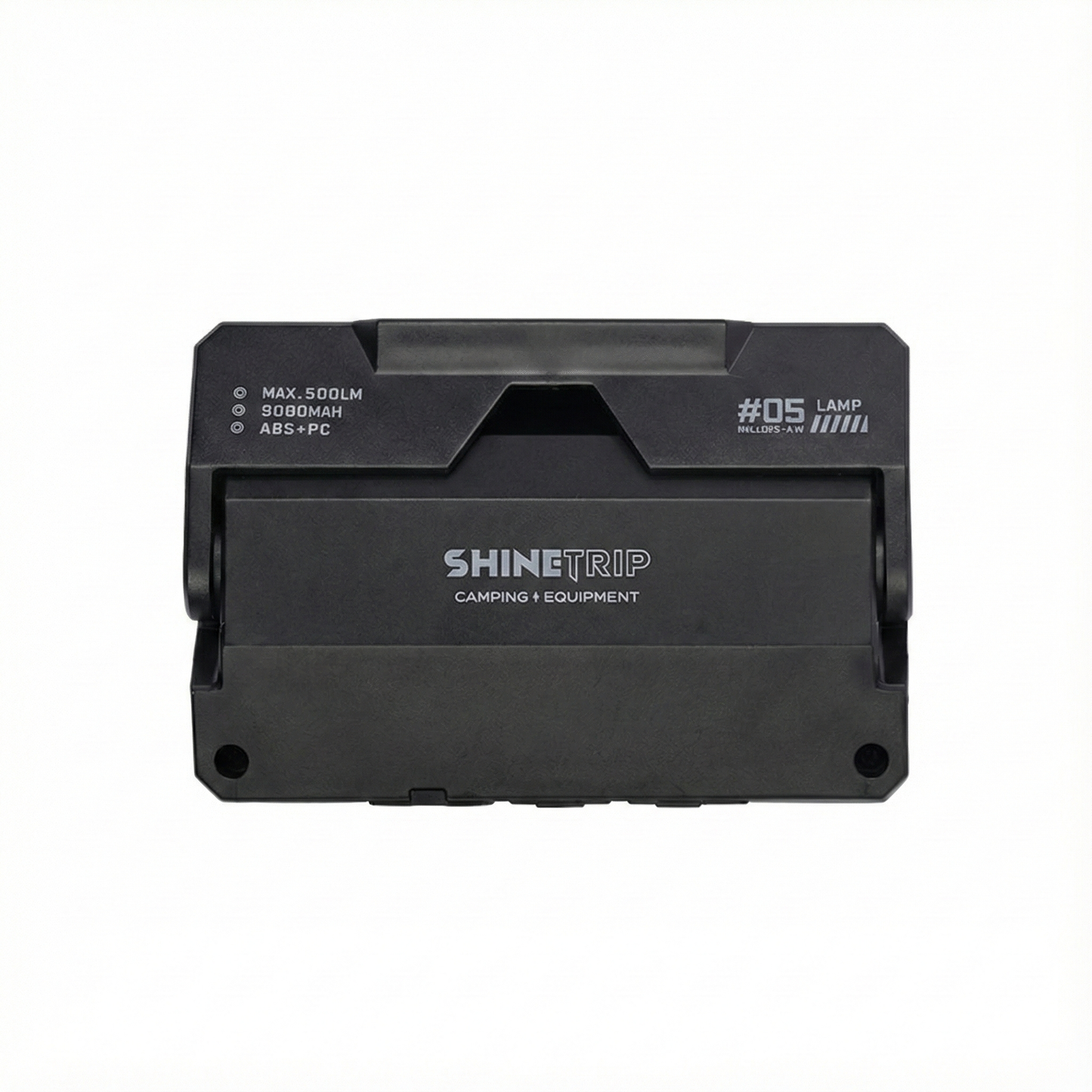 Compact outdoor emergency light, 900 lumens, with clear power indicator