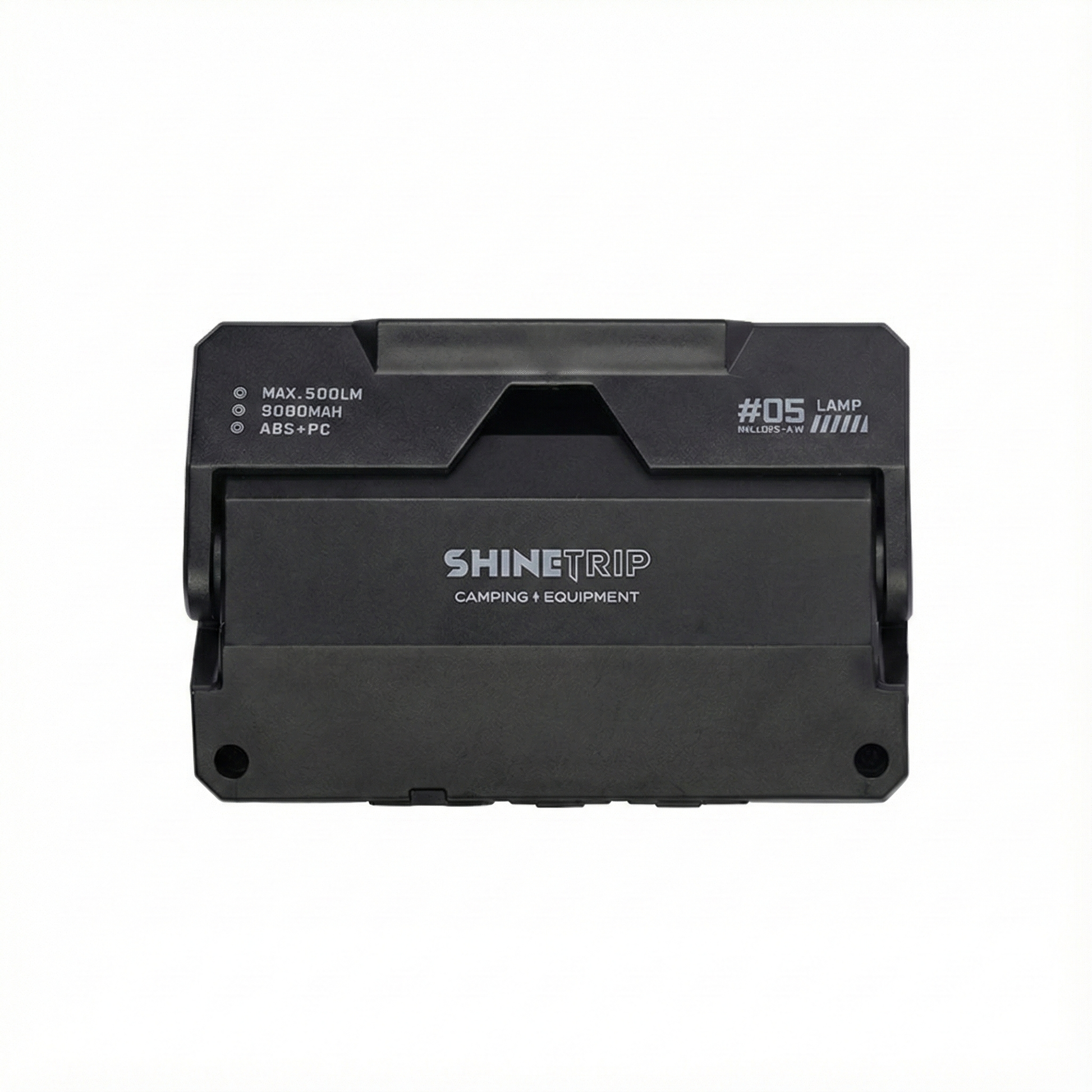 Compact outdoor emergency light, 900 lumens, with clear power indicator