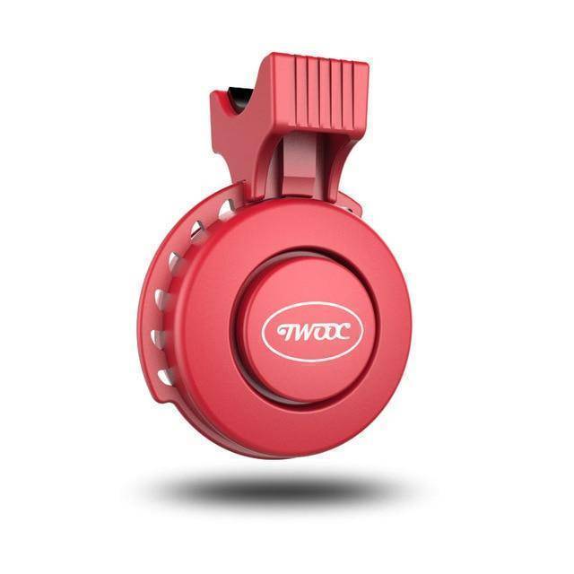 Electric bike horn, 120db loud sound, compact and easy to install on any bike.