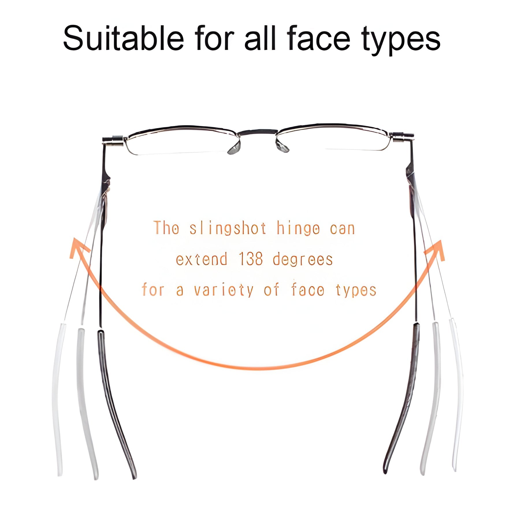 Convenient compact folding reading glasses for men & ladies. Magnification readers, perfect portable eyewear solution.