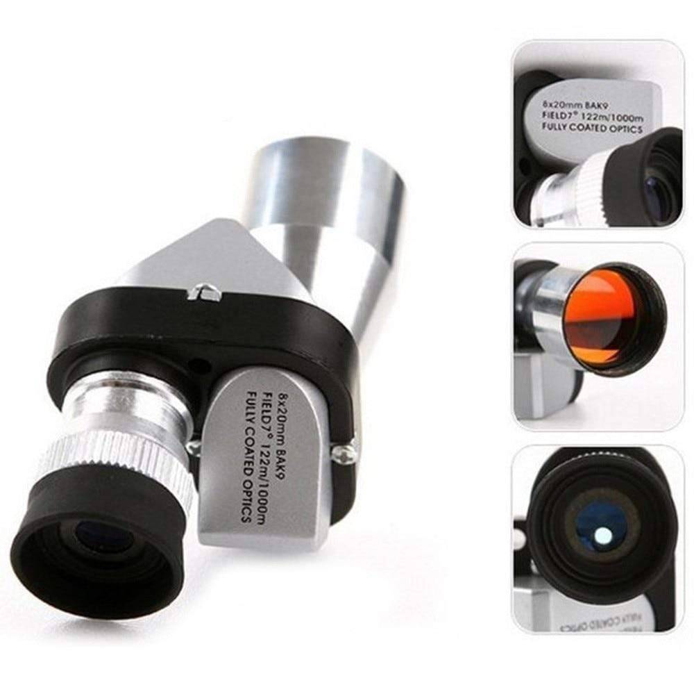 Compact HD night vision monocular for clear outdoor observation & adventure, portable optical gear