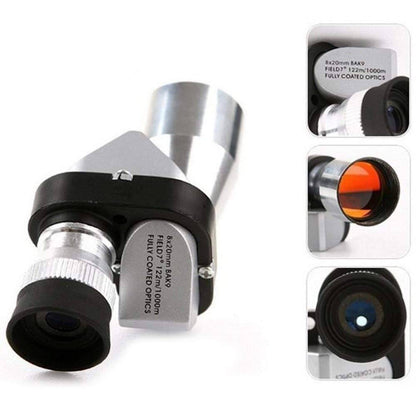 Compact HD night vision monocular for clear outdoor observation & adventure, portable optical gear