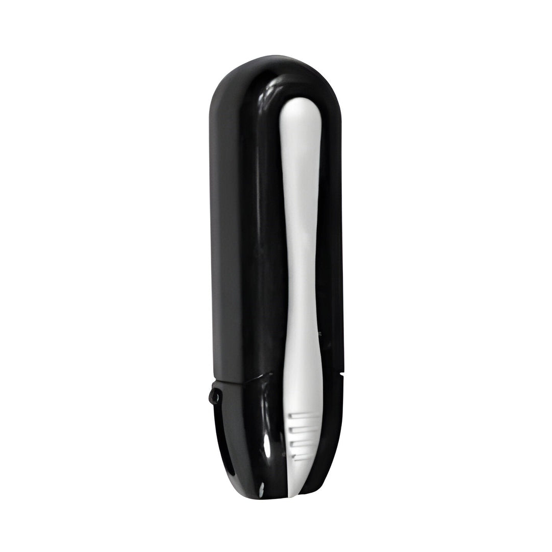 Portable eyewear lens cleaner gadget, perfect for on-the-go smudge removal on glasses & shades.