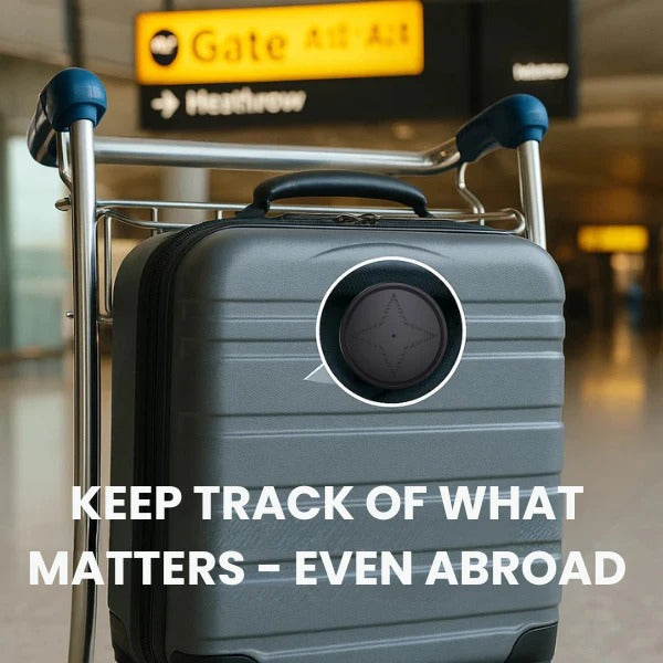 Pet GPS tracker with magnetic attachment, real-time location for safety.