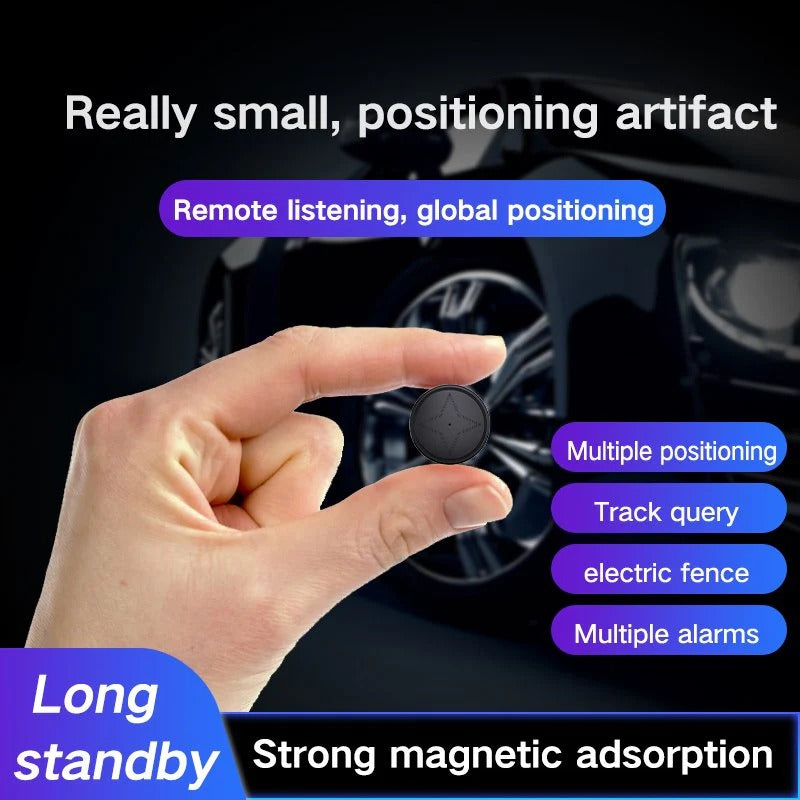 Valuable asset tracker, discreet magnetic GPS for anti-theft security.