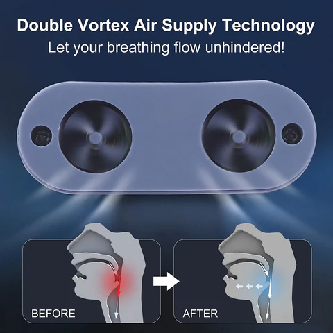 Advanced maskless nasal CPAP for sleep apnea & snoring relief. Quiet, rechargeable, promotes better sleep health.