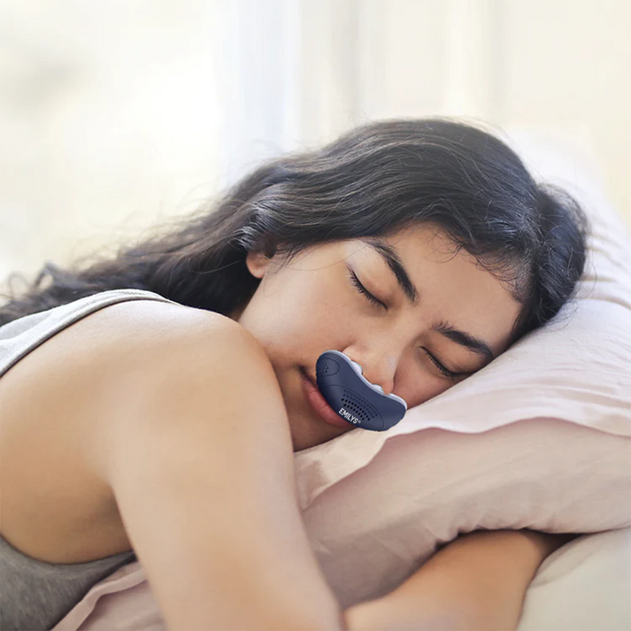 Travel-friendly micro CPAP for sleep apnea. Hoseless, rechargeable, and compact for easy snoring relief and better sleep.