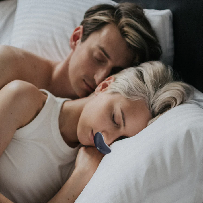 Effective micro CPAP breathing device for sleep apnea & snoring relief. Compact, rechargeable for comfortable, quiet sleep.