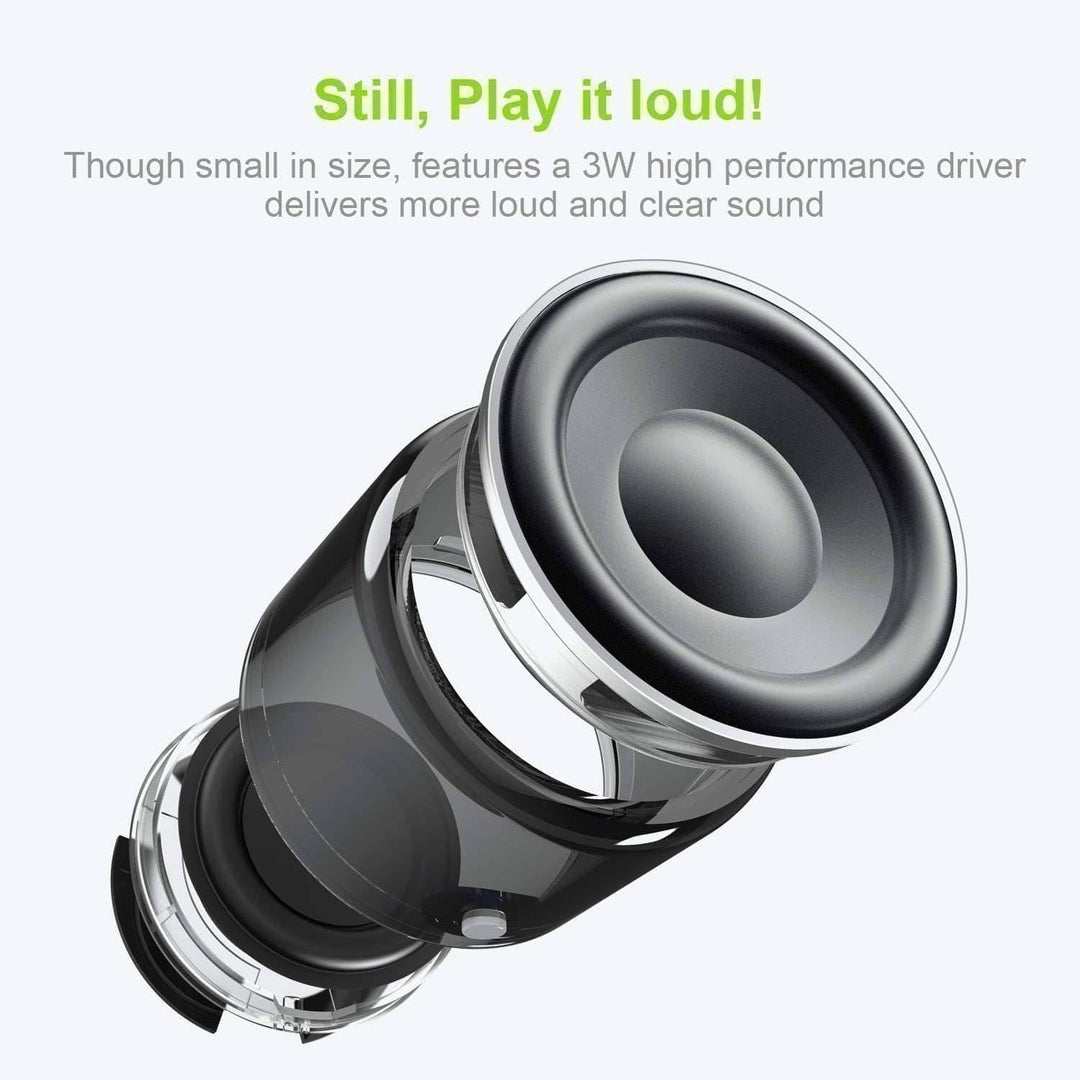 Compact Portable Wireless Speaker with Waterproof Design