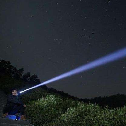 Handheld S160 LED torch, a compact and portable lighting solution for camping and general use.