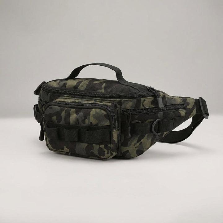 Unisex compact fanny pack, ideal as a travel bag, utility pouch, or sling for outdoor & urban adventures.