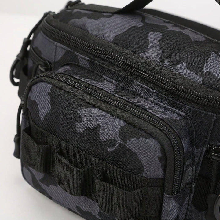RangerPack tactical waist bag with MOLLE webbing. Compact, durable, & versatile for everyday carry & outdoor gear.