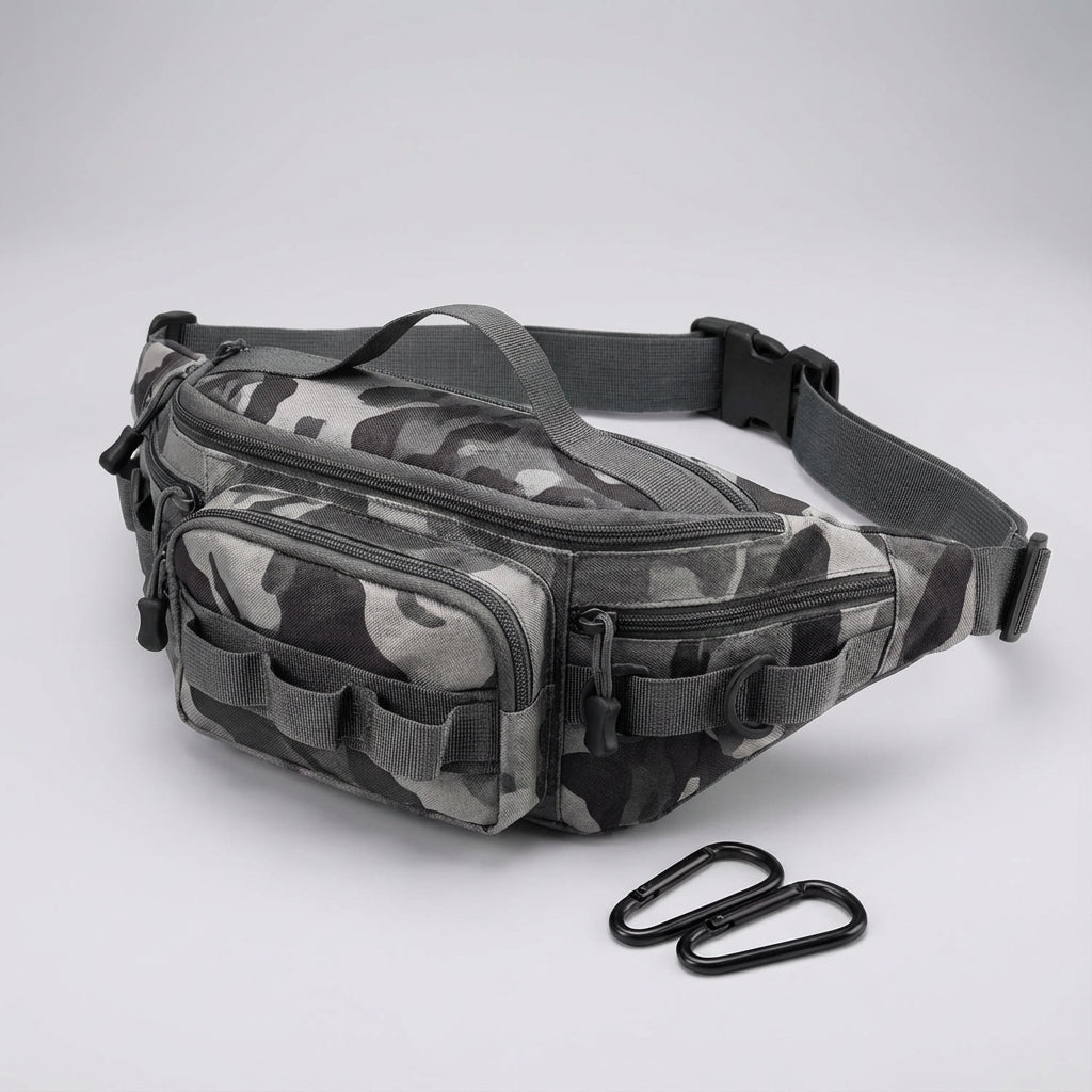 Durable compact tactical waist pack for men & women, built for rugged outdoor adventures & everyday use.