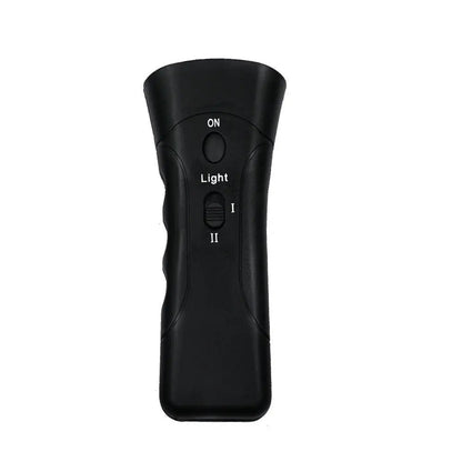 Durable outdoor ultrasonic bark deterrent device for anti-bark training. Effective pet behavior aid.