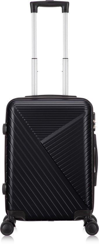 Smart Valencia weekender luggage, a lightweight hard shell carry-on with smooth 360 wheels, perfect for short trips.